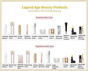 Legend Age Skin Care Applying Order