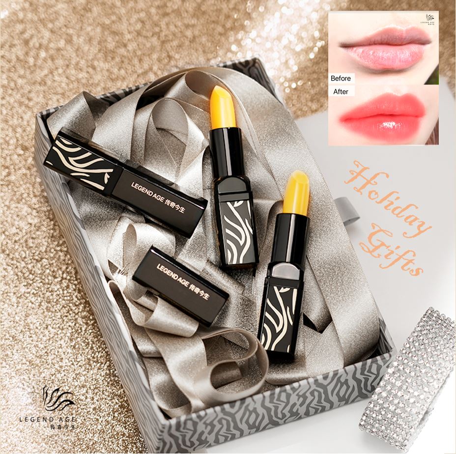 Legend Age Lipstick / Lip Balm, with natural ingredients, it provides the best moisture to improving lip wrinkles and repair lip colors. Color changing lipsticks are the best holiday gifts. Best price now.