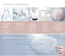 Load image into Gallery viewer, High end 3 in 1 Legend Age Advanced Hydrating Mask gives you plumping, nourishing and healthy-looking glow. Cellulosic Fiber membrane cloth has higher skin affinity and easy of use.
