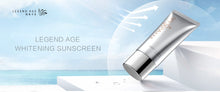 Load image into Gallery viewer, Legend Age Whitening Sunscreen is a 3 in 1 product: (high SPF 50+, PA+++ ) double protection sunblock, brighten and nourish skin
